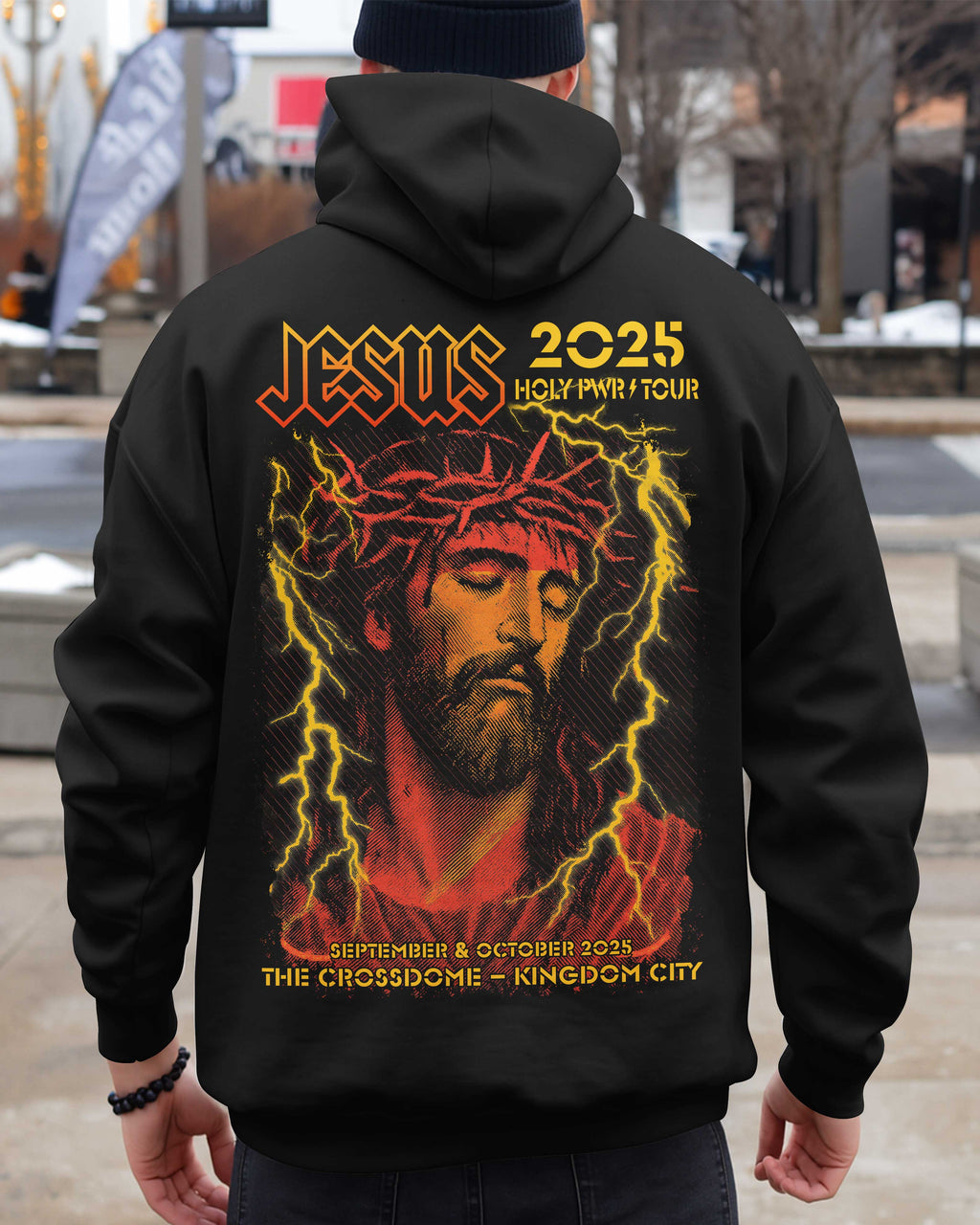 Jesus Holy Pwr Tour The Crossdome Kingdom City T-Shirt