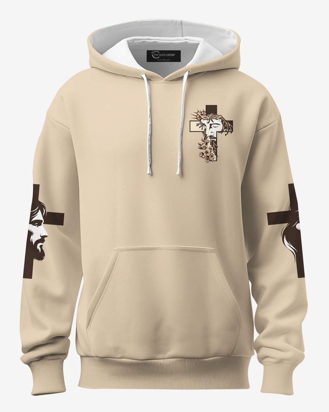 I Am His And He Is Mine All Over Print Zip Hoodie - Christ Color