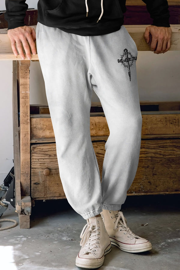 Yet He Chose Me All Over Print Jogger Pants - Christ Color