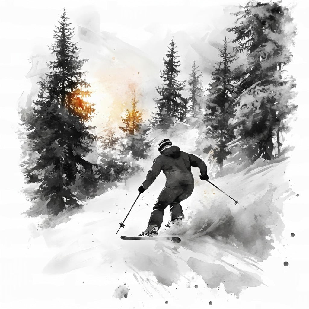 God's Child On The Slopes T-Shirt