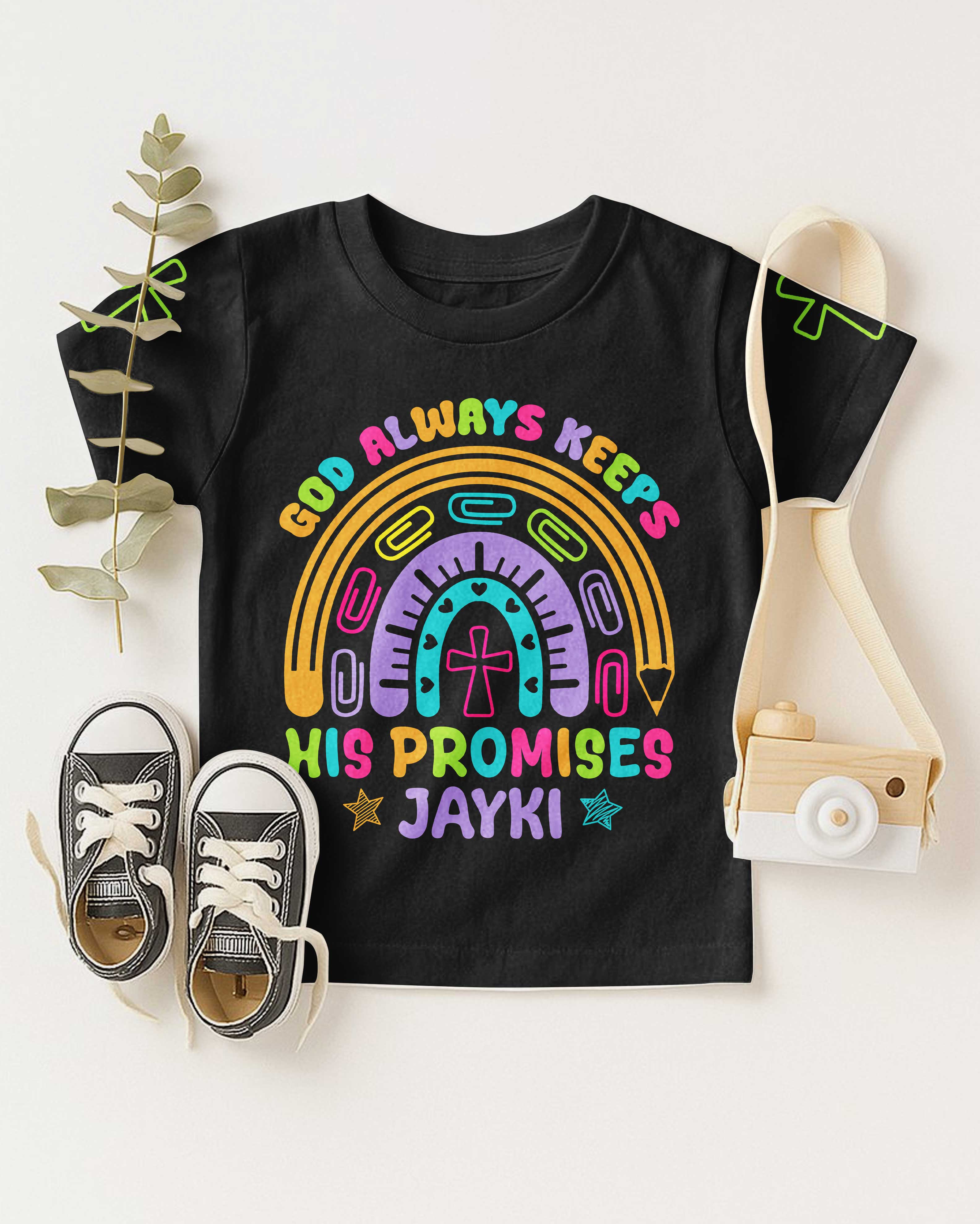 God Always Keeps His Promises T-Shirt Kid