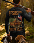Jesus Take The Wheel All Over Print Long Sleeves T-Shirt