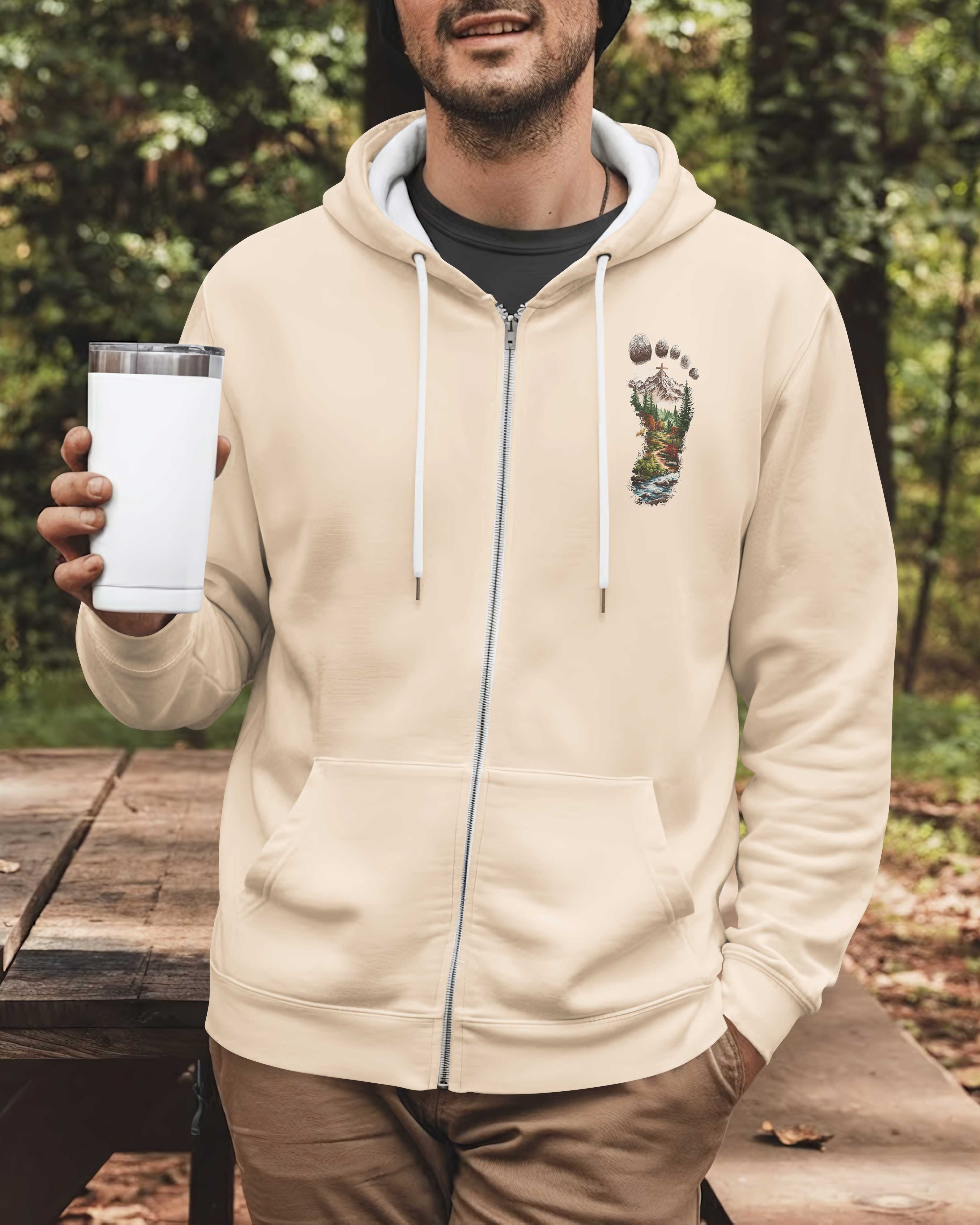 Not All Who Wander Are Lost Zip Hoodie