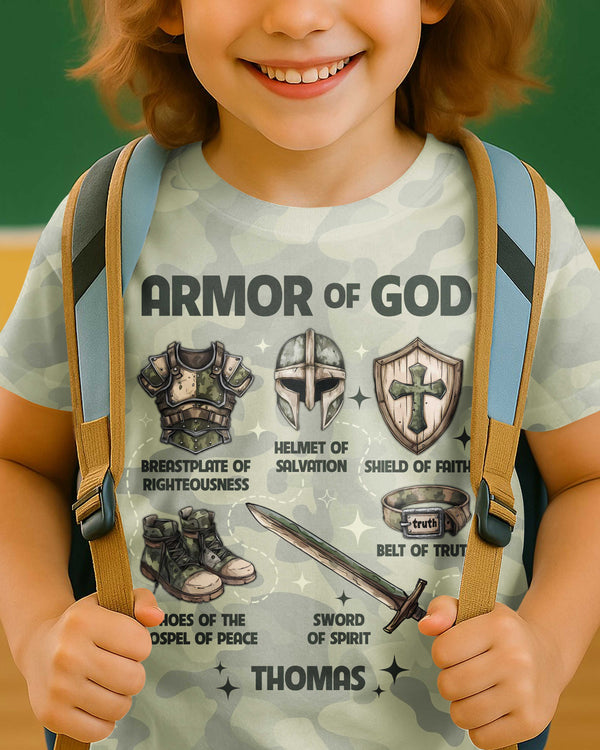 Armor Of God All Over Print T-Shirt Kid