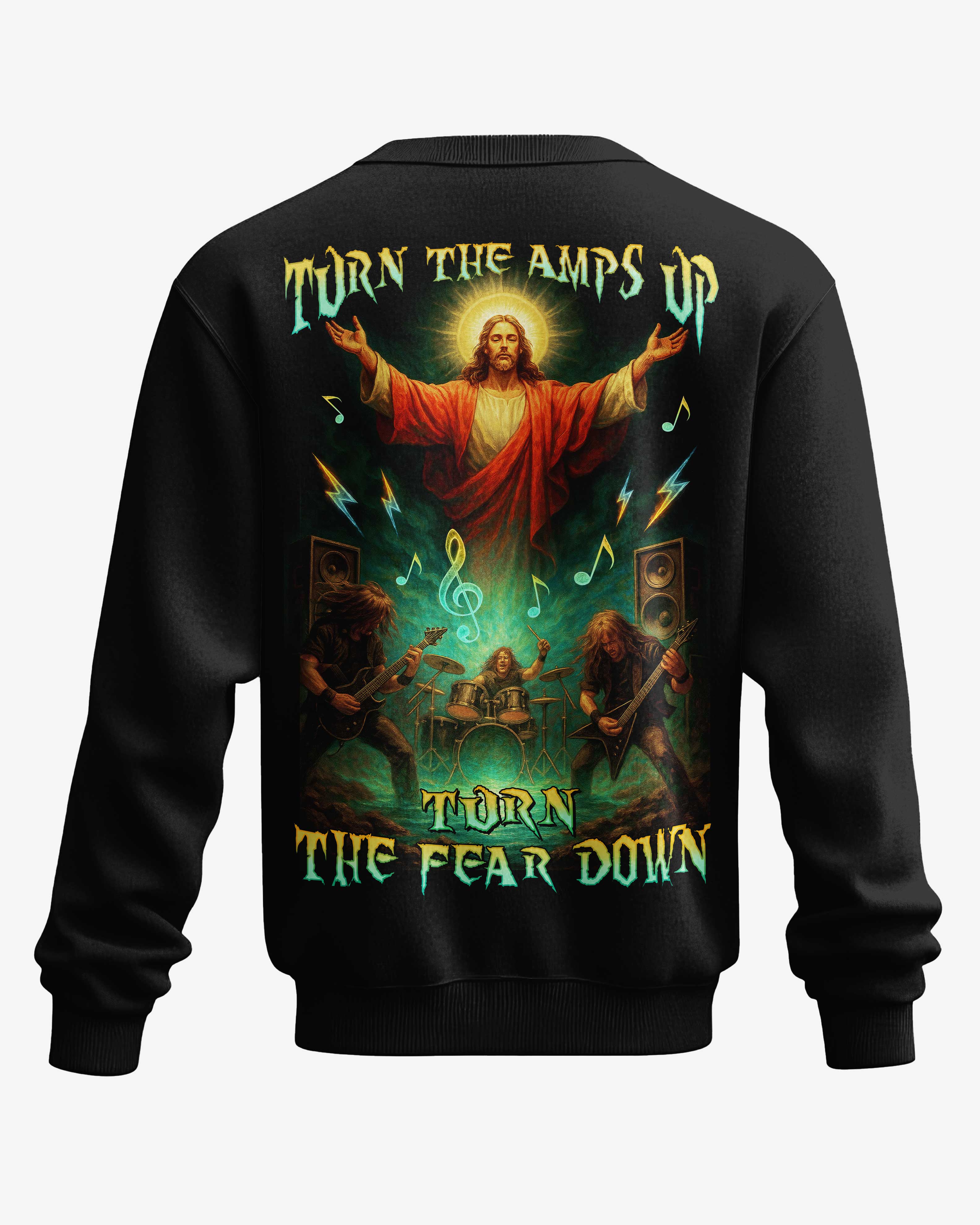 Turn The Amps Up Turn The Fear Down T-Shirt