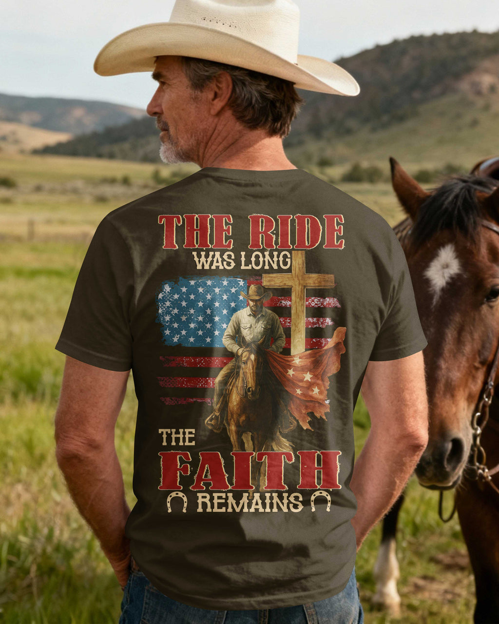 The Ride Was Long The Faith Remains T-Shirt