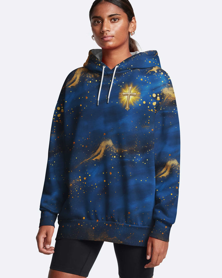 Faith Hope Love & Salvation All Over Print Hoodie - Christ Color