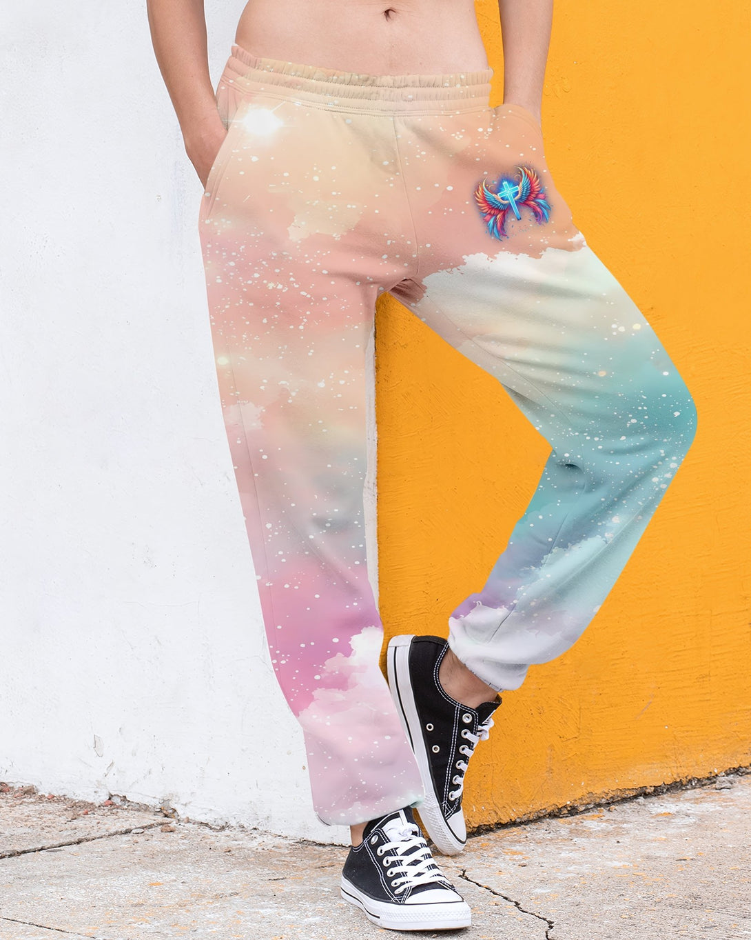 I Can Do All Things Through Christ Who Strengthens Me All Over Print Jogger Pants - Christ Color