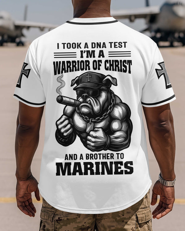 I Took A Dna Test I'm A Warrior Of Christ And A Brother To Marines Jersey