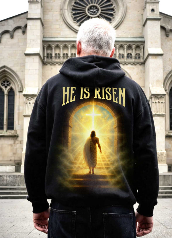 He Is Risen All Over Print Hoodie