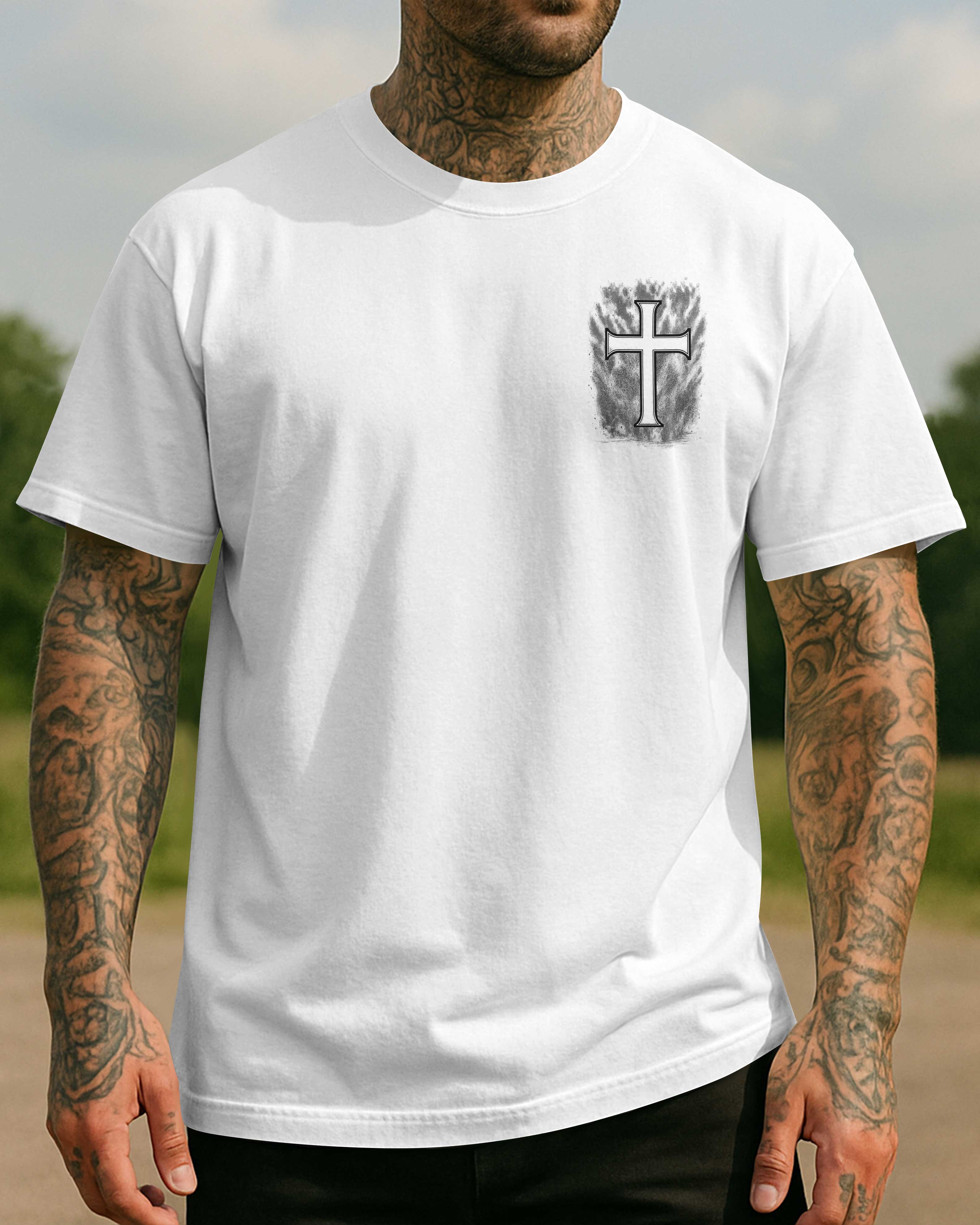 The Devil Saw Me With My Head Down And Thought He's Won Until I Said Amen T-Shirt