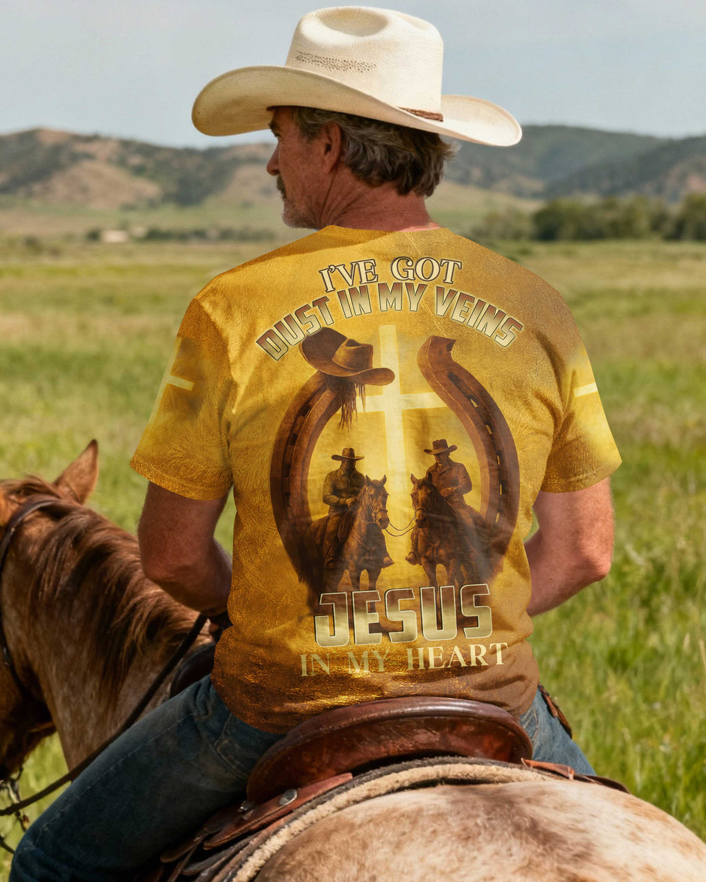 I've Got Dust In My Veins Jesus In My Heart T-Shirt