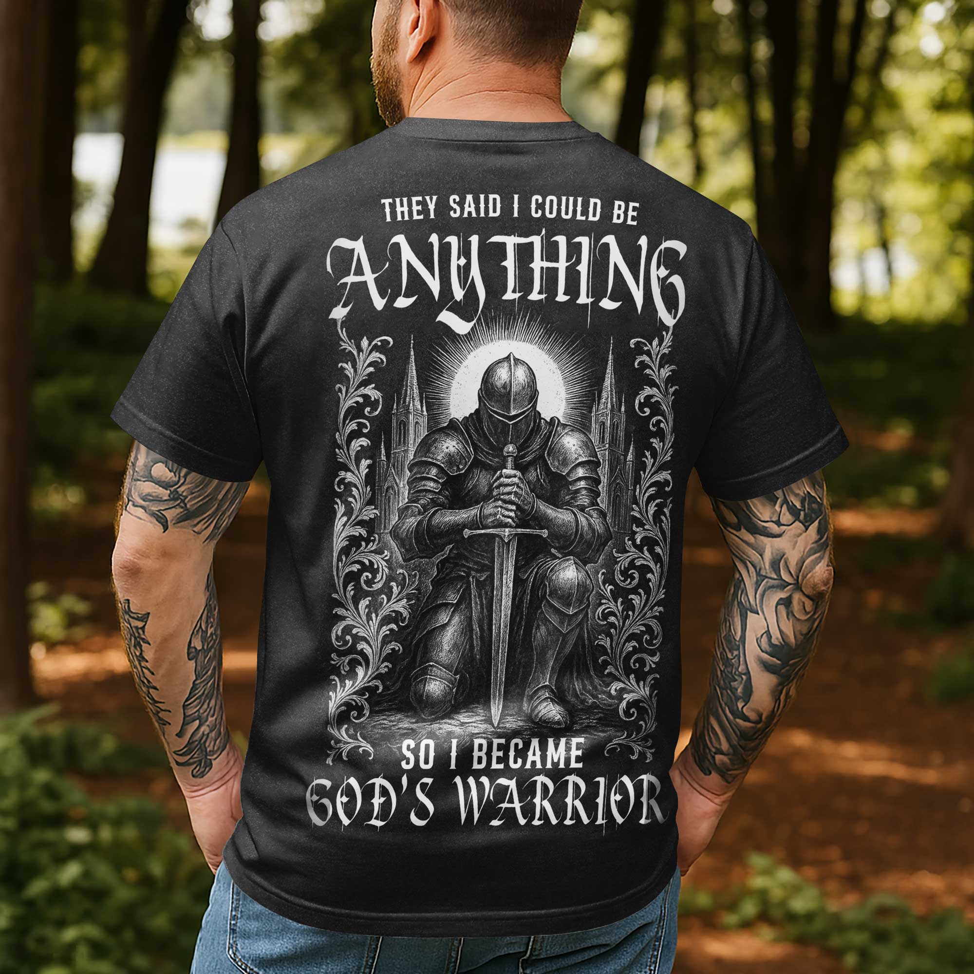 They Said I Could Be Anything All Over Print T-Shirt