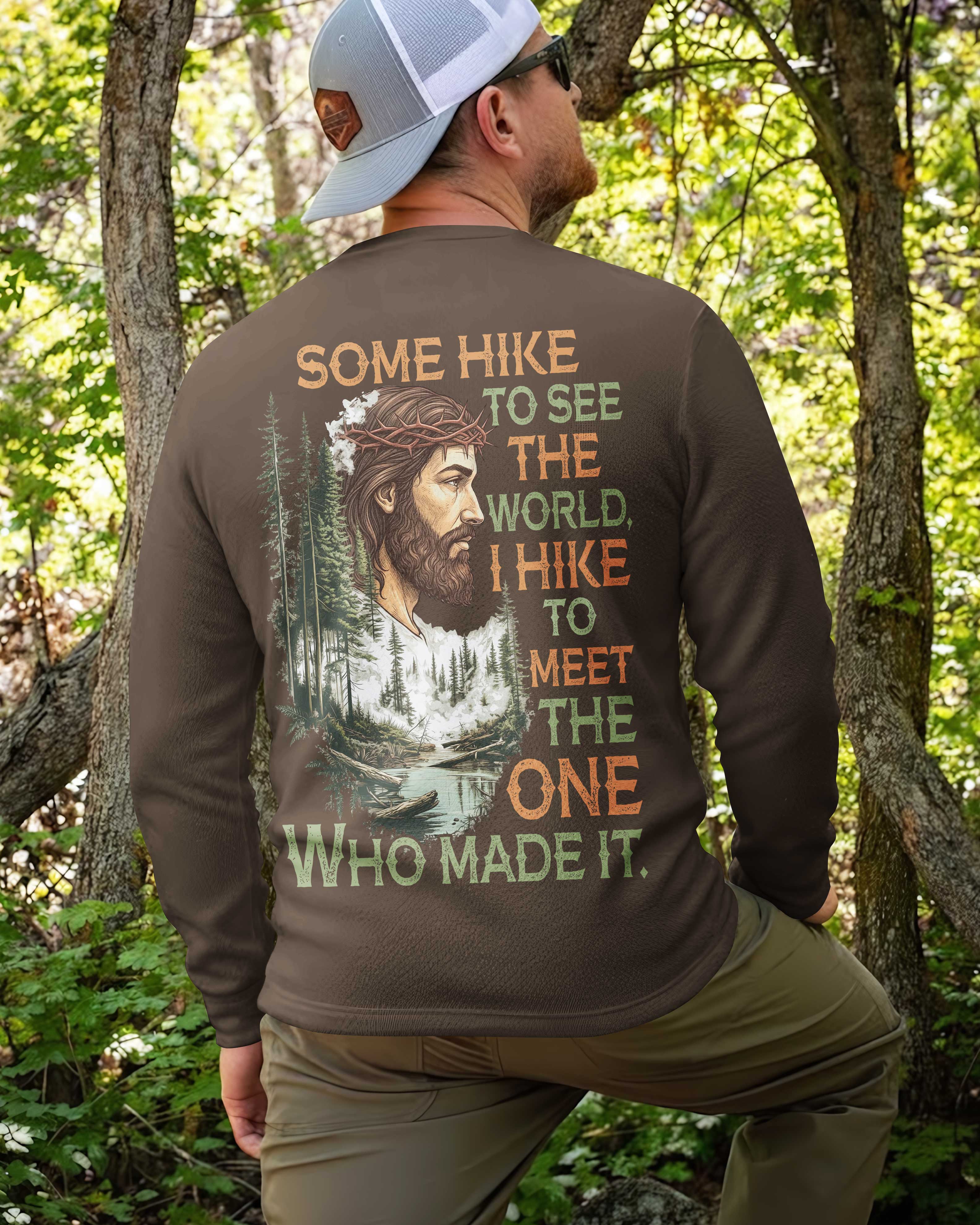 Some Hike To See The World Sweater