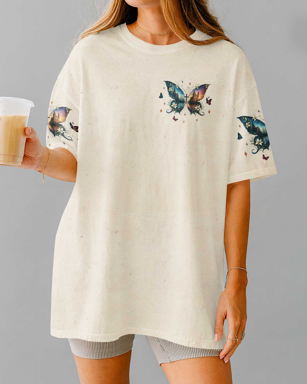 Blessed By God Loved By Jesus Led By The Spirit T-Shirt