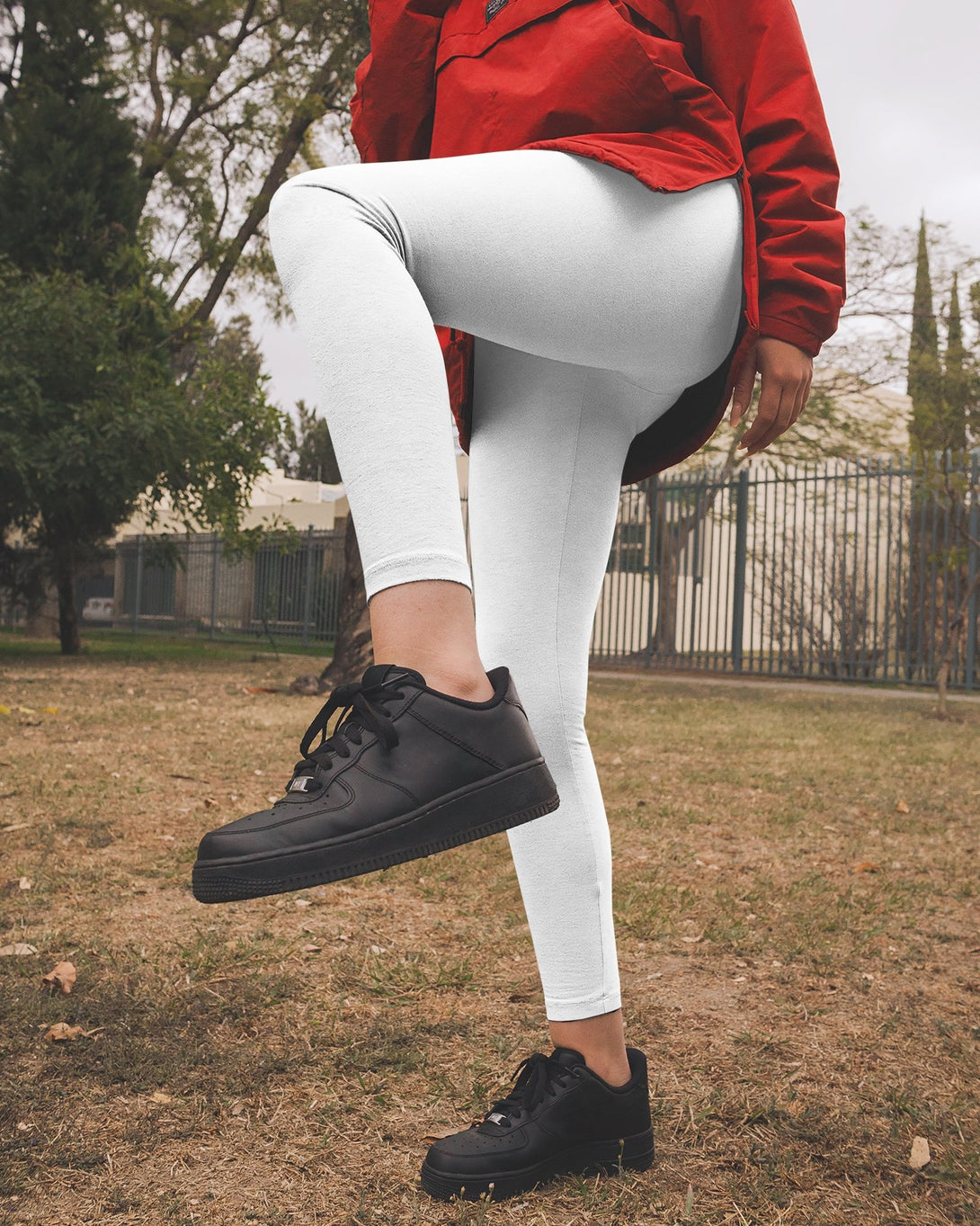 My Soul Is Protected By The Armor Of God All Over Print Leggings - Christ Color