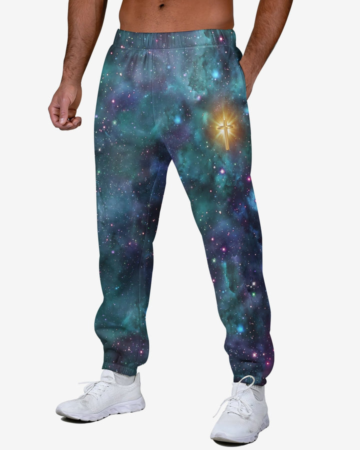 Whoever Drinks The Water I Give Them Will Never Thirst All Over Print Jogger Pants - Christ Color