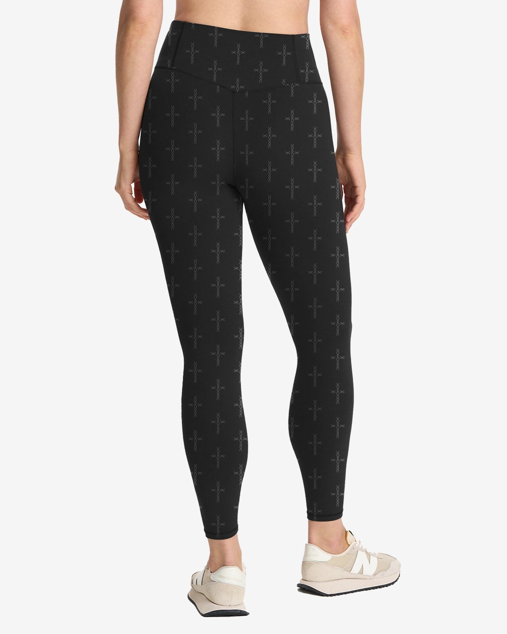 Love Has Conquered The Grave All Over Print Leggings - Christ Color