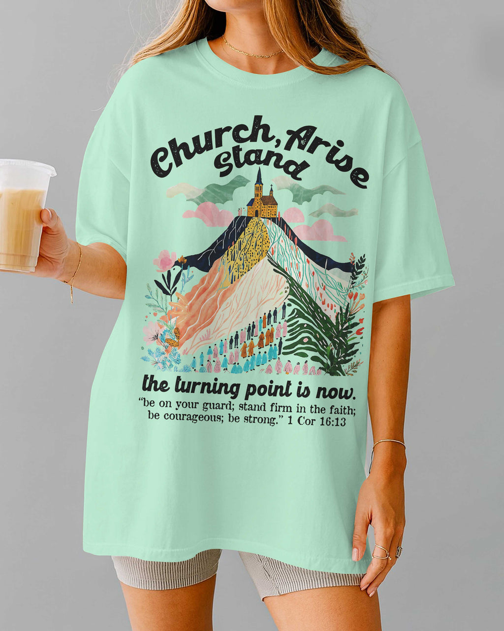 Church Arise Stand The Turning Point Is Now T-Shirt