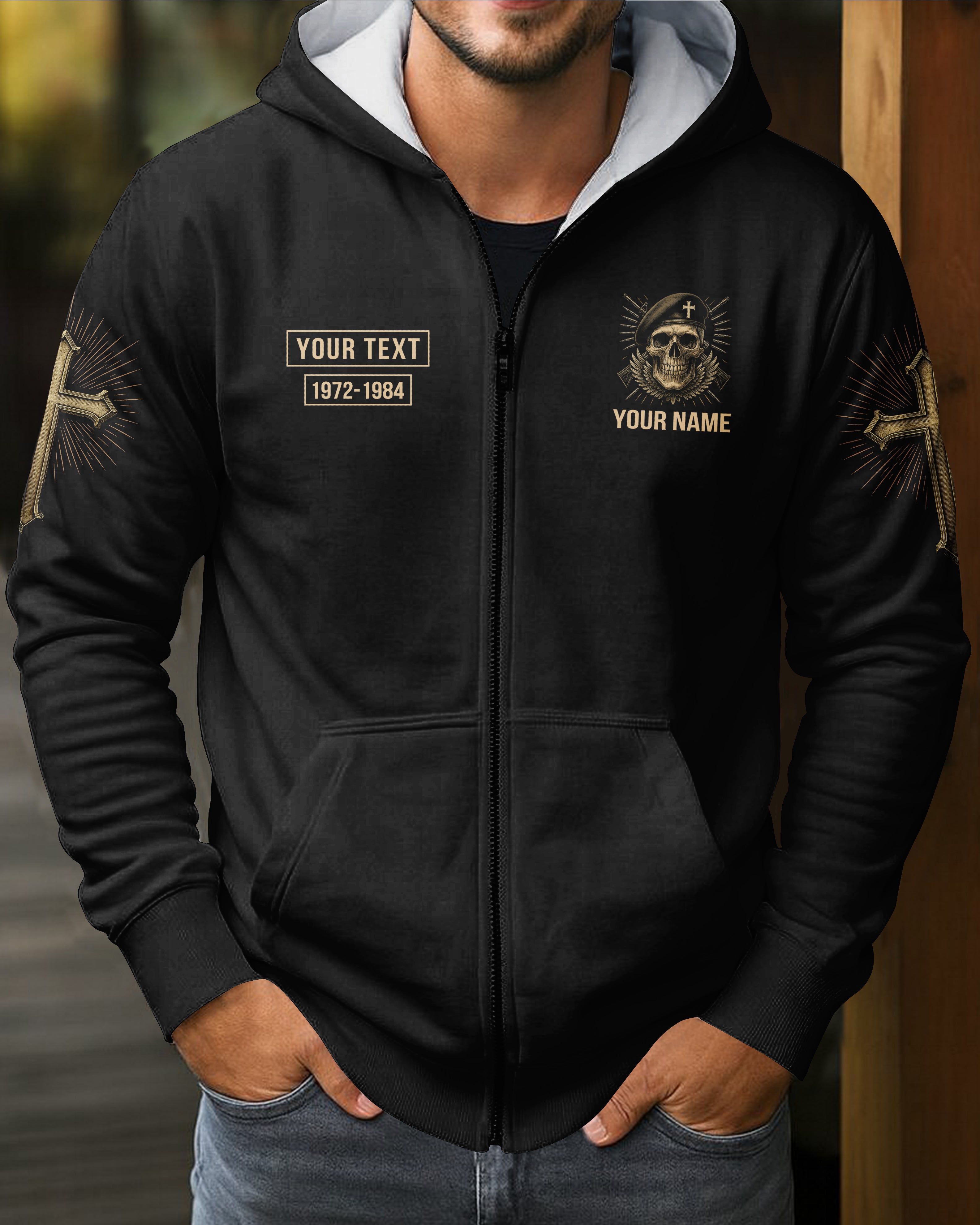 Personalized The Devil Whispered You Can't Withstand The Storm T-Shirt