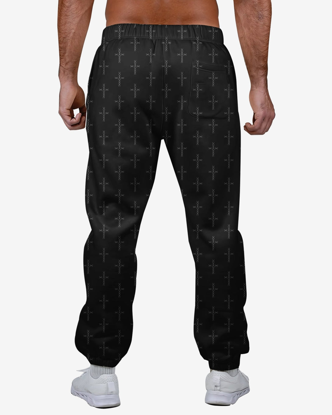 Love Has Conquered The Grave All Over Print Jogger Pants - Christ Color