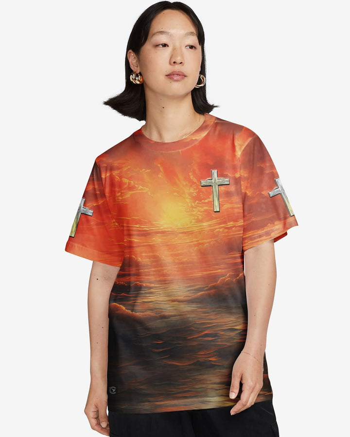 Trust In The Lord All Over Print T-shirt - Christ Color