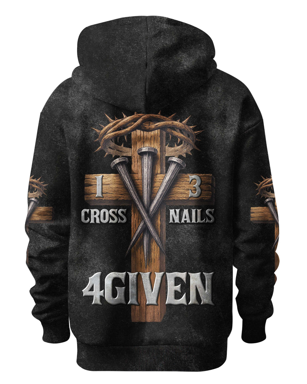 One Cross Three Nails Forgiven T-Shirts