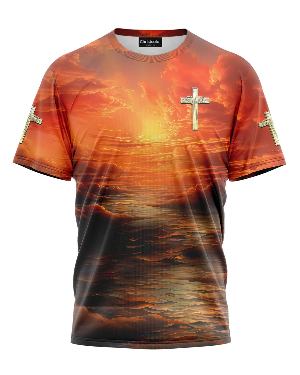 Trust In The Lord All Over Print T-shirt - Christ Color