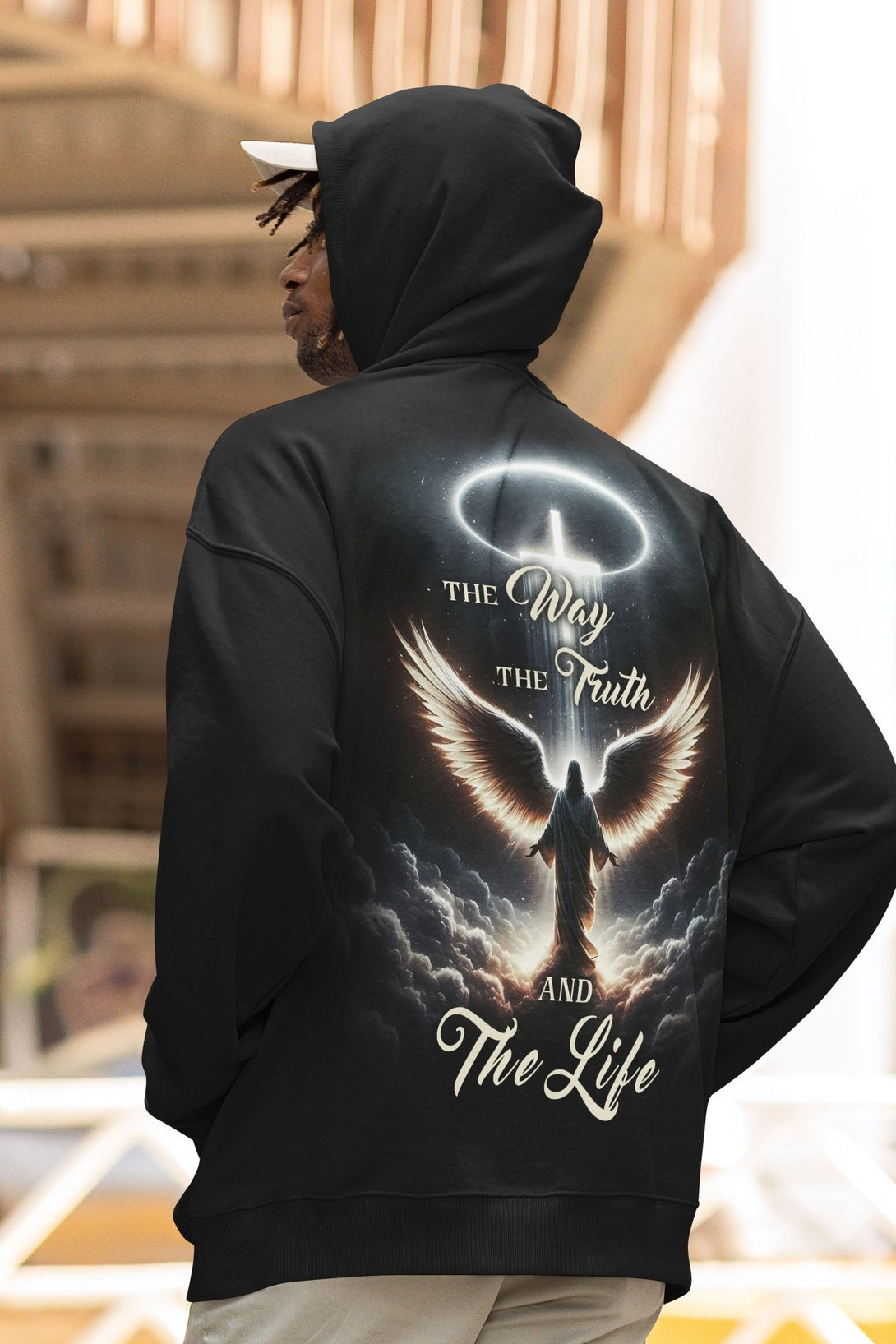 The Way The Truth And The Life All Over Print Hoodie - Christ Color