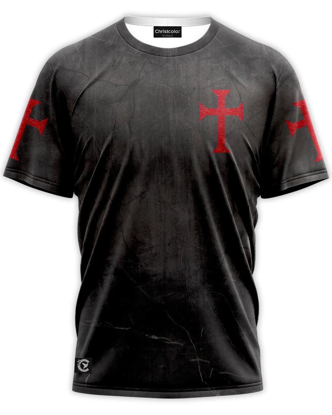 Let Your Faith Be Bigger Than Your Fear All Over Print T-shirt - Christ Color