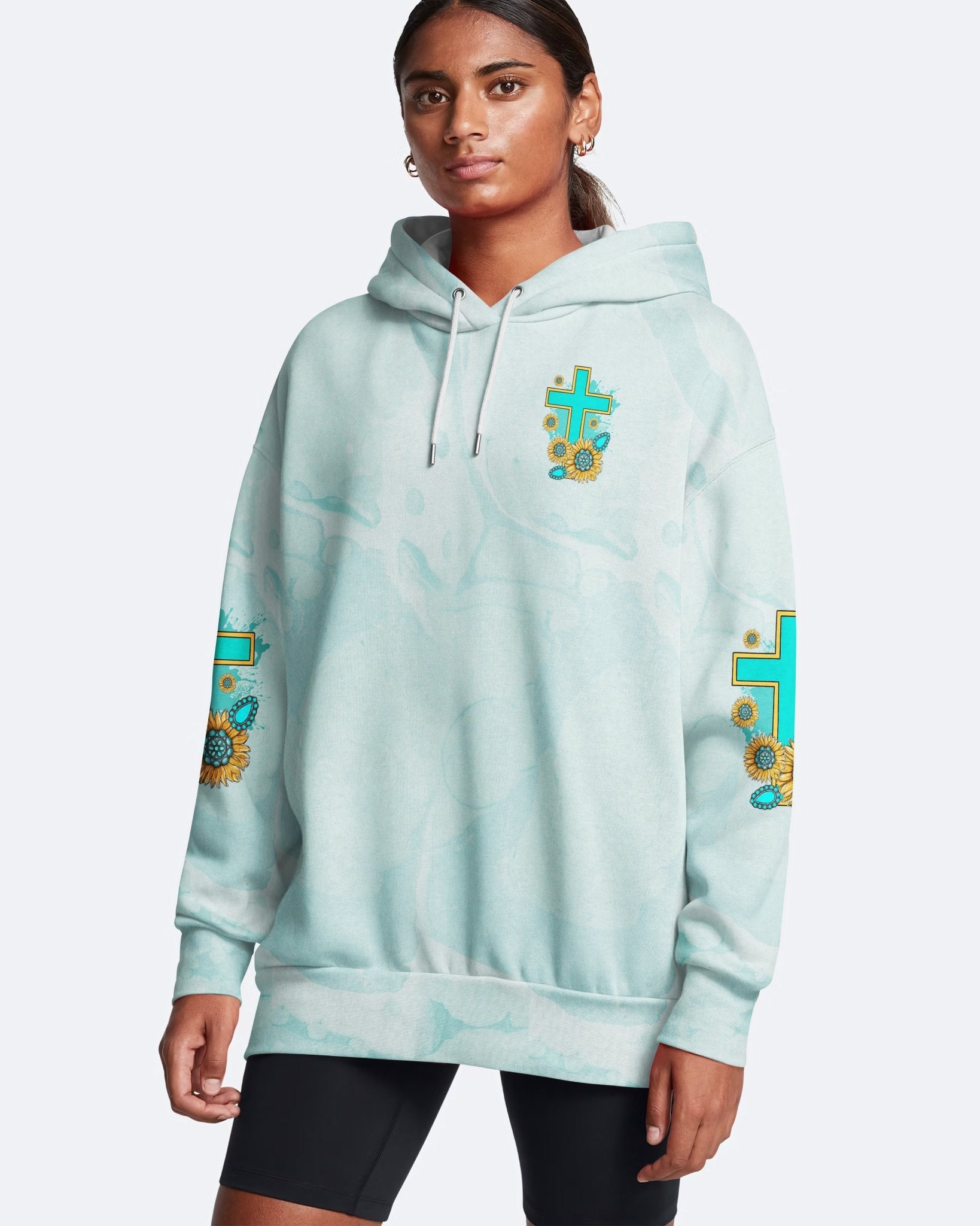 Jesus Take The Wheel All Over Print Hoodie - Christ Color