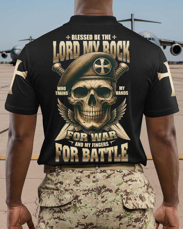 Blessed Be The Lord My Rock Polo