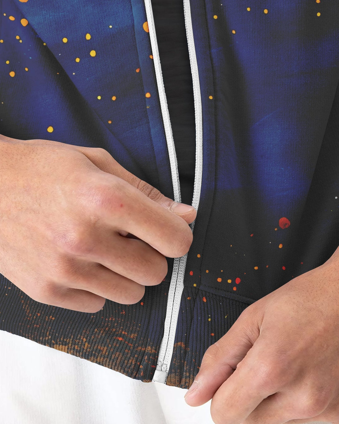 Faith Hope Love & Salvation All Over Print Zip Hoodie - Christ Color