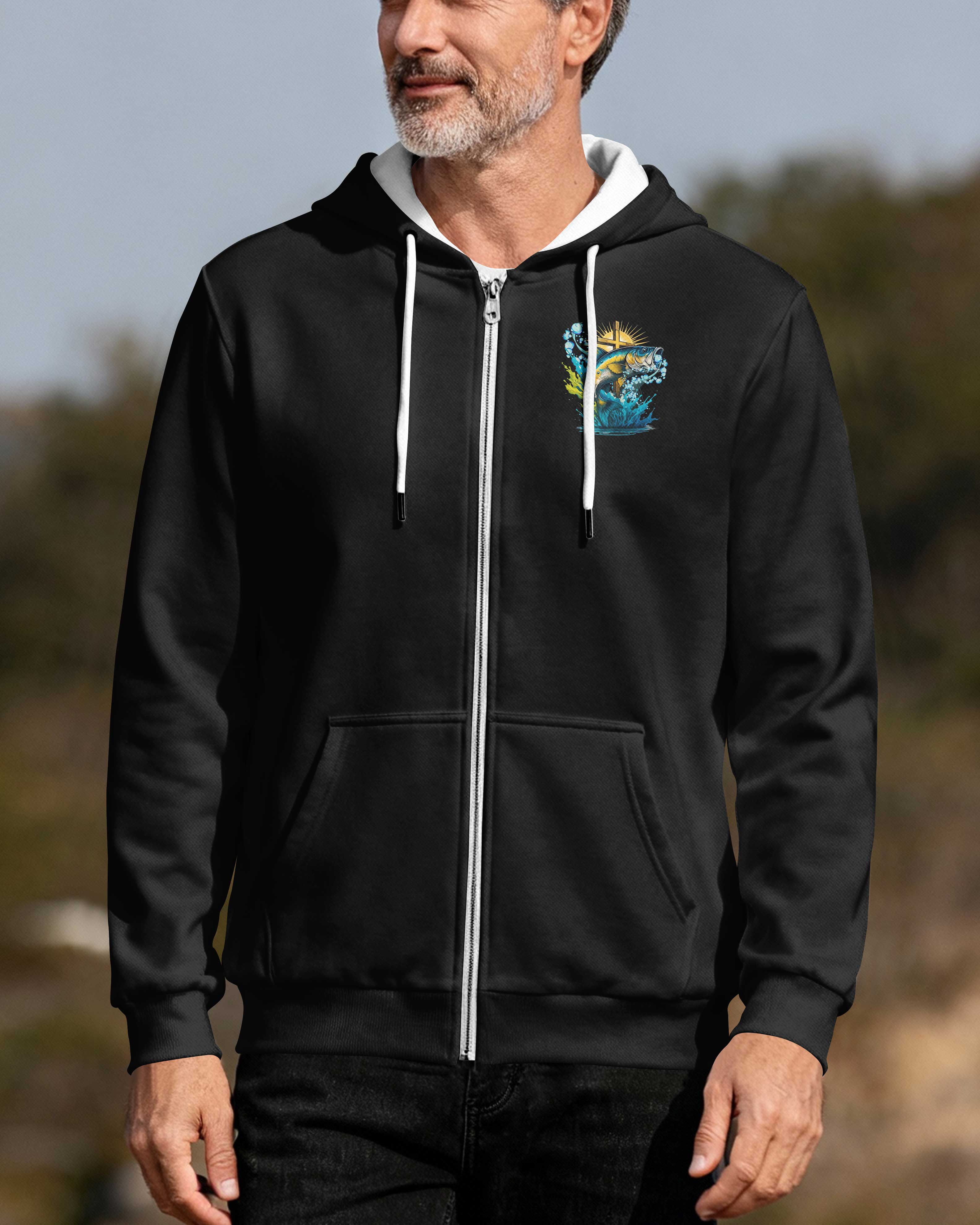 I Will Make You Fishers Of Men Zip Hoodie