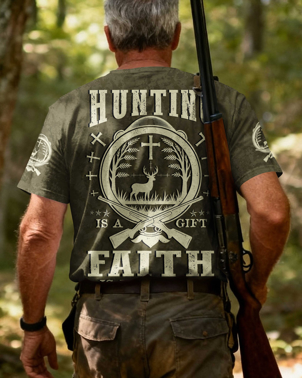 Hunting Is A Gift Faith Is The Guide T-Shirt