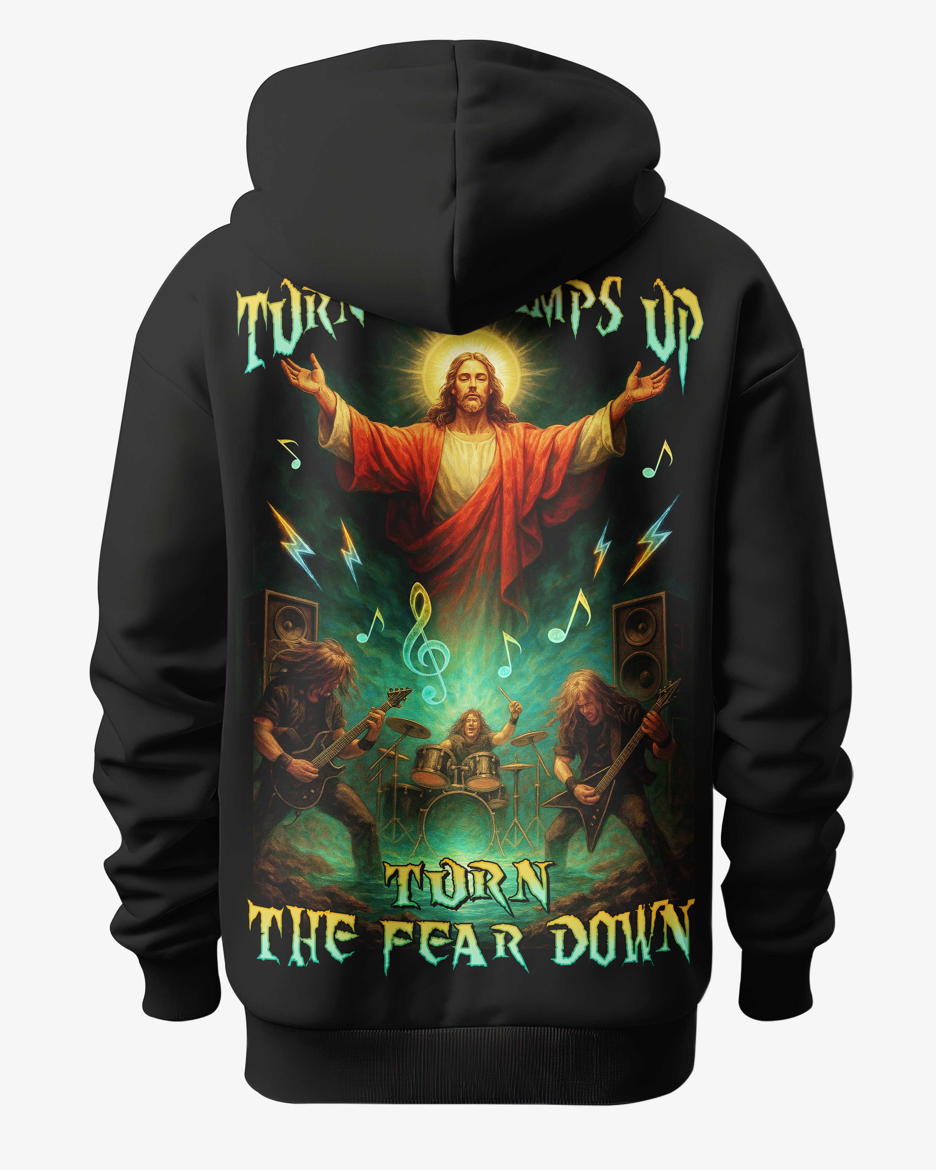 Turn The Amps Up Turn The Fear Down T-Shirt