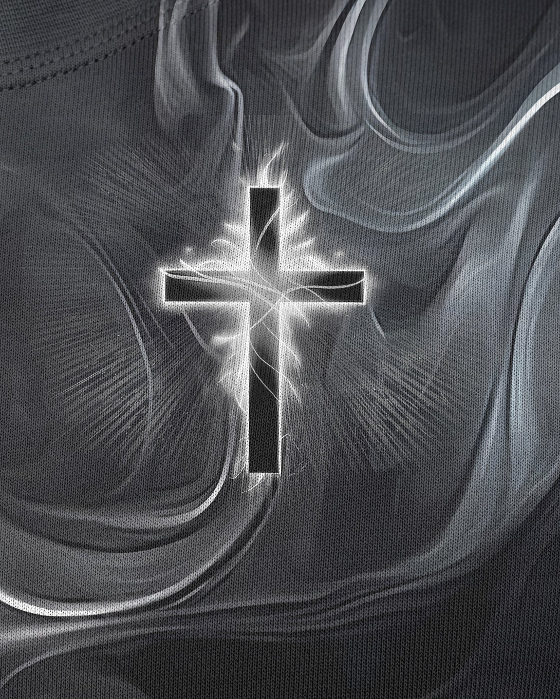 A Child Of God A Man Of Faith All Over Print Sweater - Christ Color