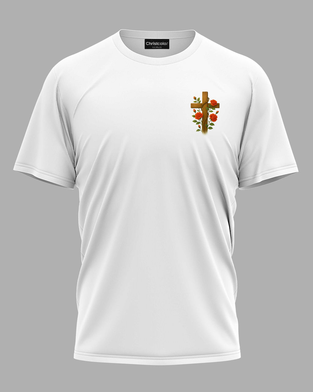 Worry Ends When Faith Begins All Over Print T-Shirt