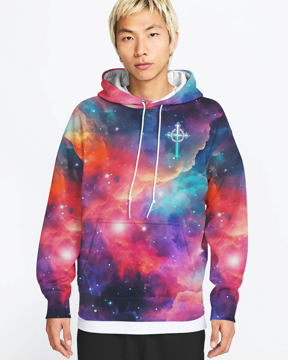 They Will Soar On Wings Like Eagles All Over Print Hoodie - Christ Color