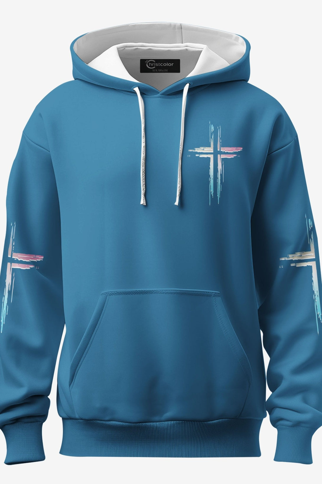 Unchanging In A Changing World All Over Print Hoodie - Christ Color