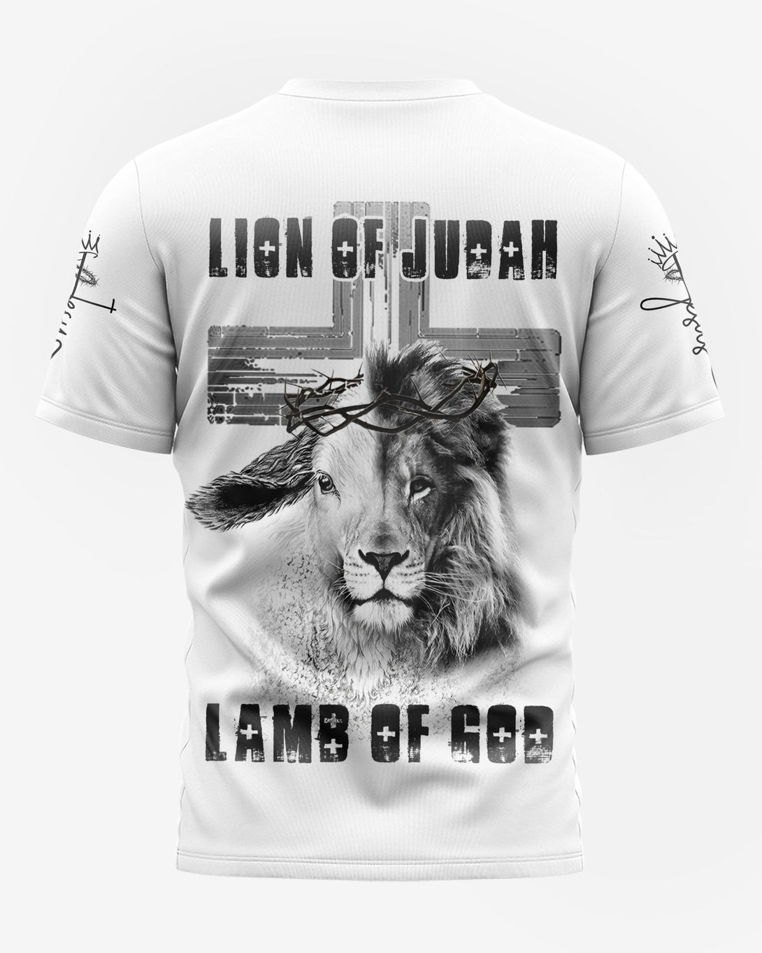 Lion Of Judah Lamb Of God All Over Print T-shirt - Christ Color
