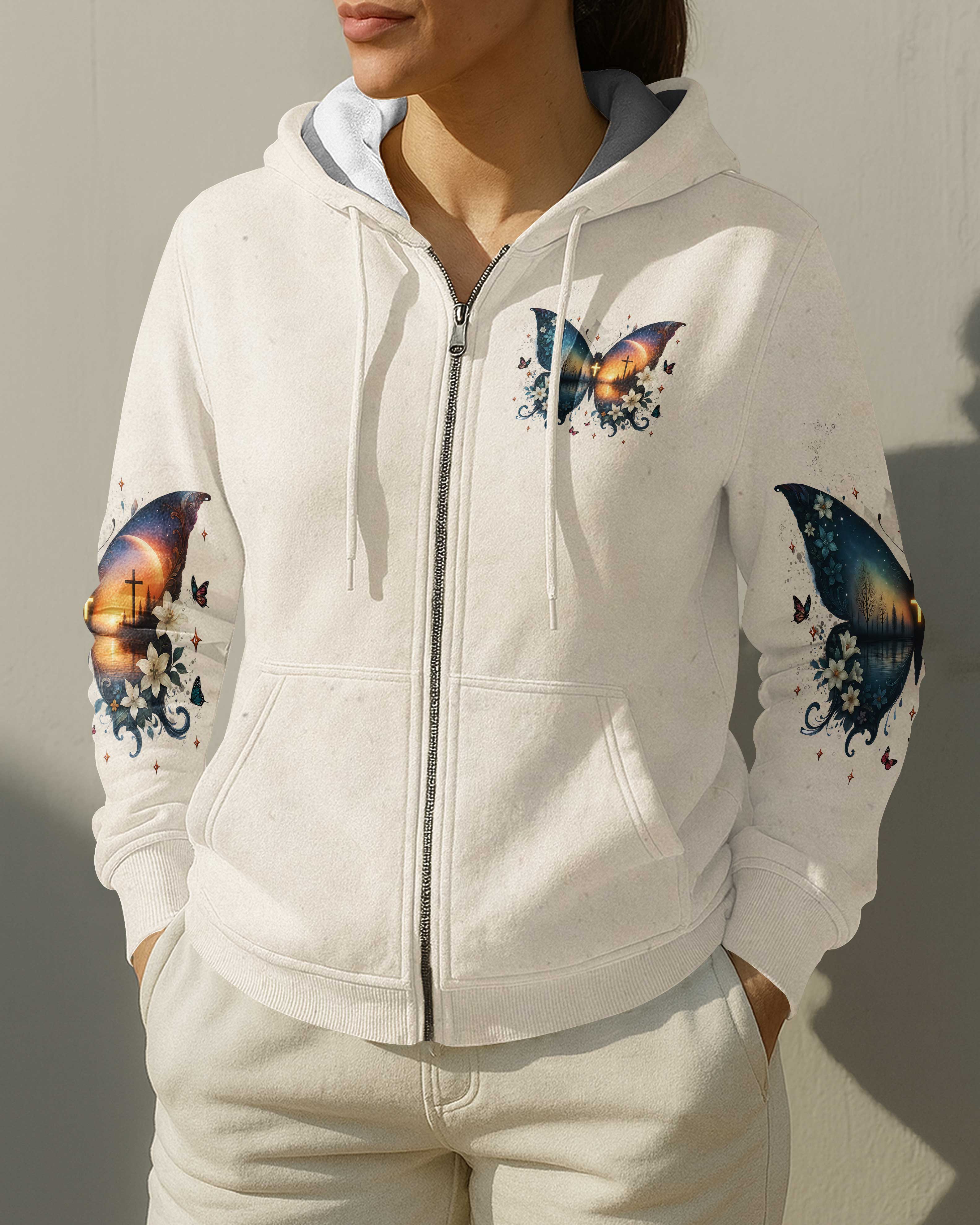 Blessed By God Loved By Jesus Led By The Spirit Hoodie