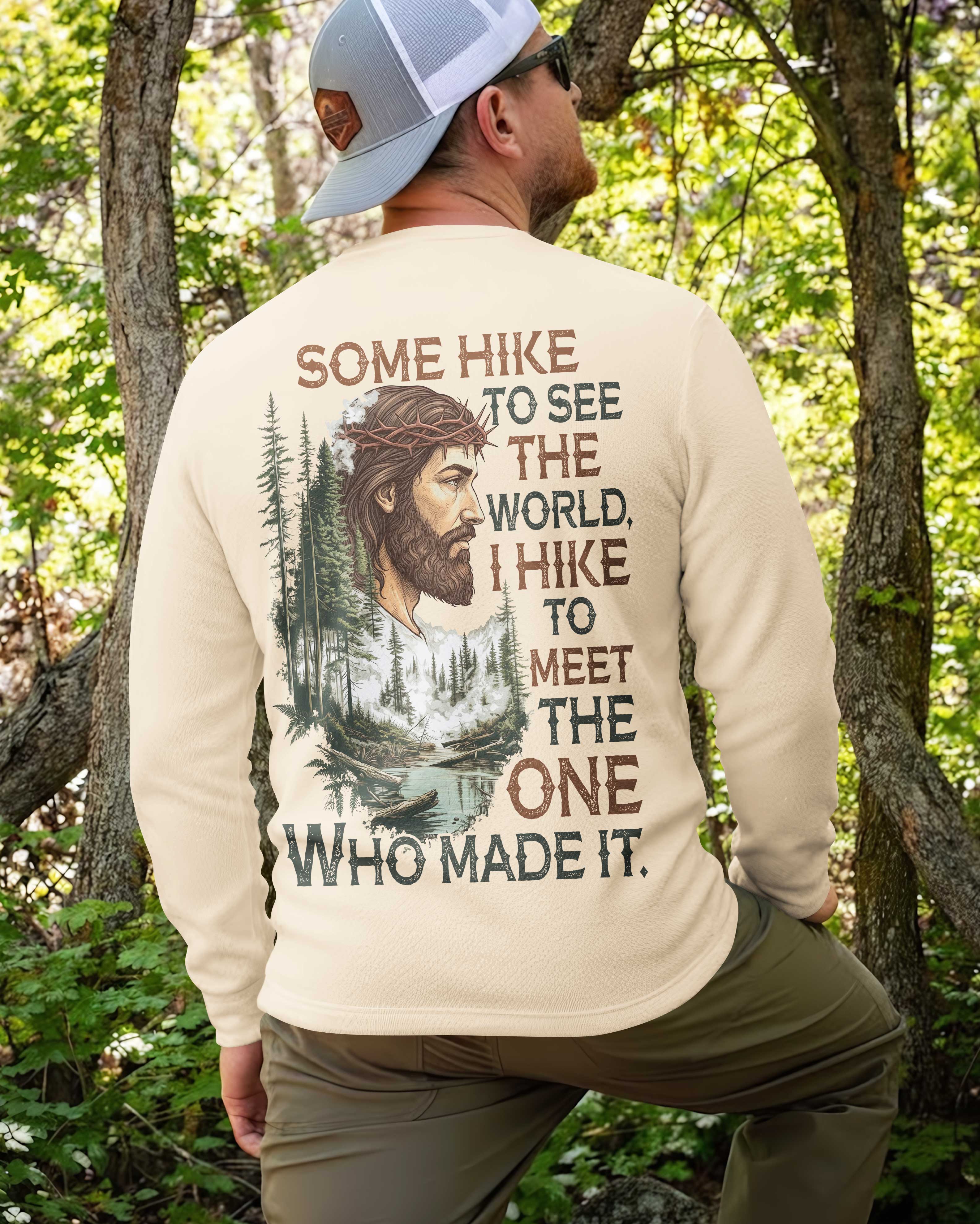 Some Hike To See The World Sweater