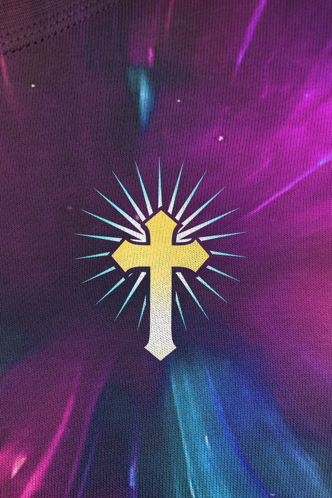 For God So Loved The World All Over Print Sweater - Christ Color