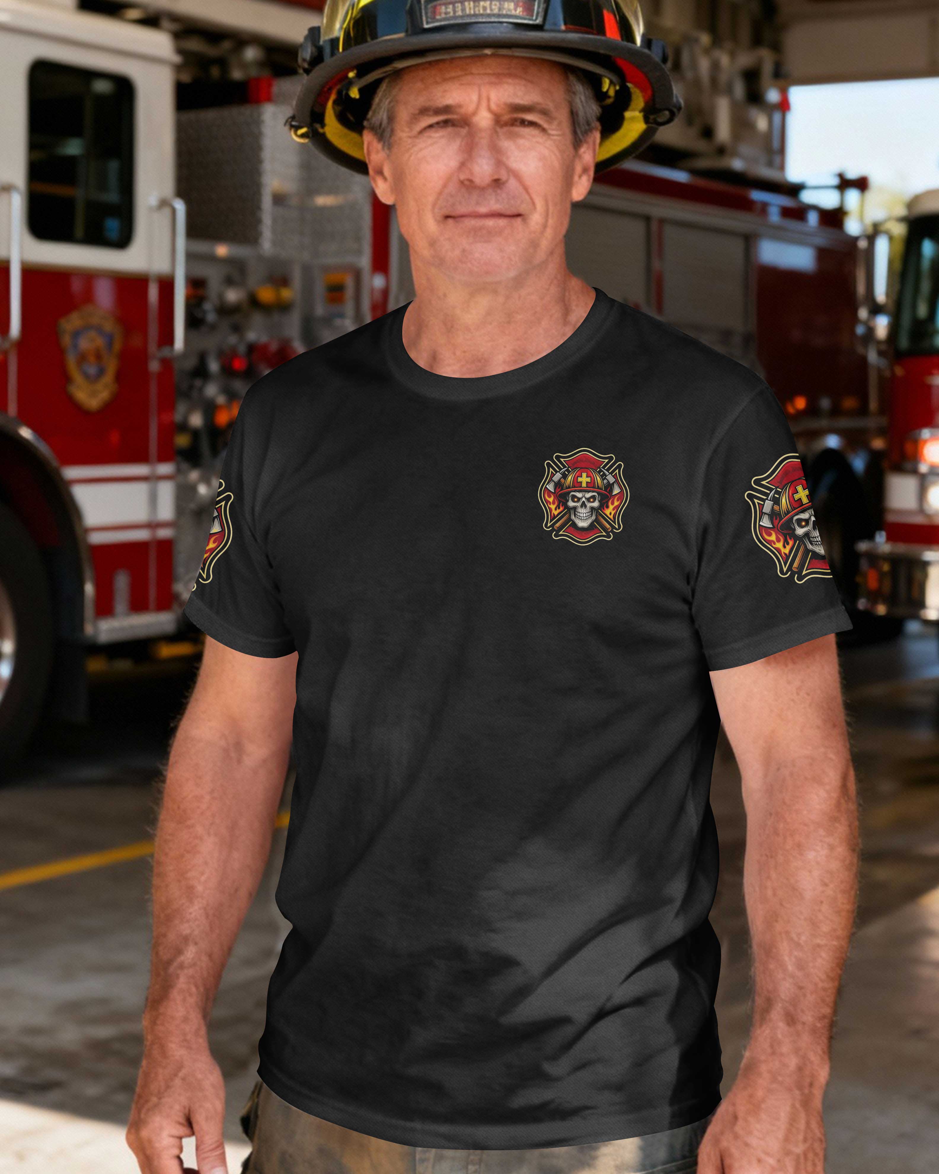 God Made Firefighters Because Cops Need Heroes Too T-Shirt