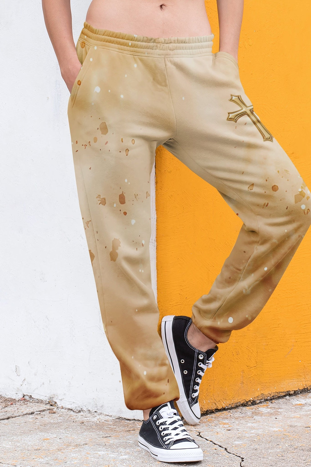 Behold The Lion Of The Tribe Of Judah Has Triumphed All Over Print Jogger Pants - Christ Color