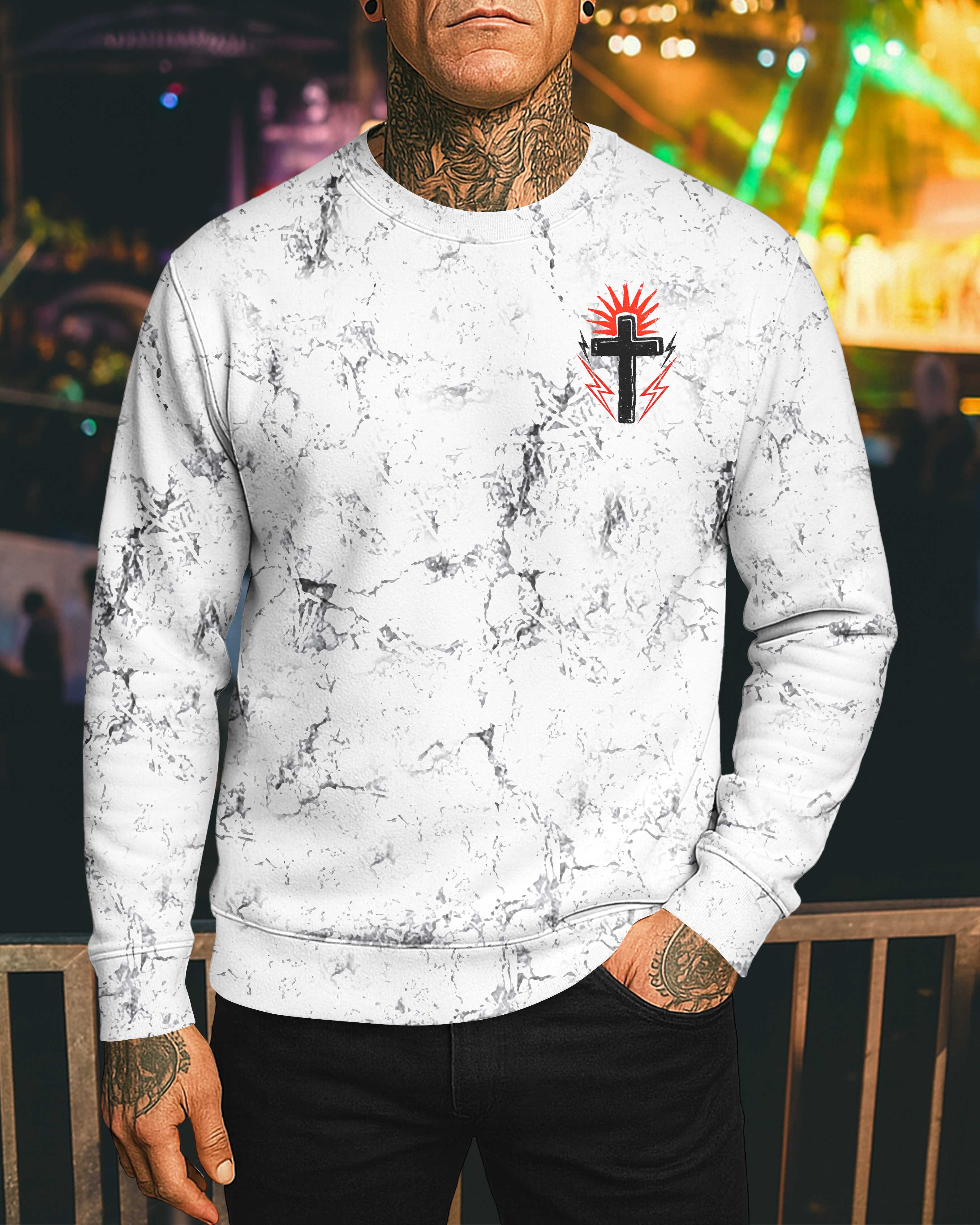 Jesus Is A Punk Rocker T-Shirt