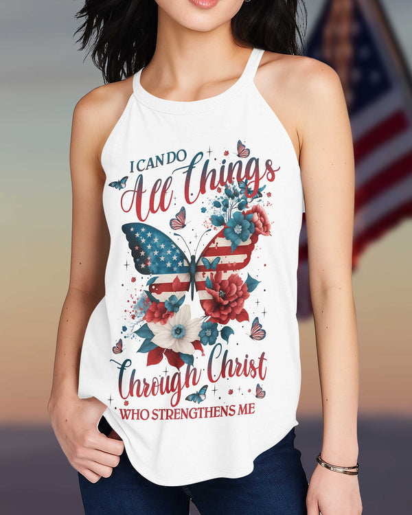 I Can Do All Things Through Christ Rocker Tank Top