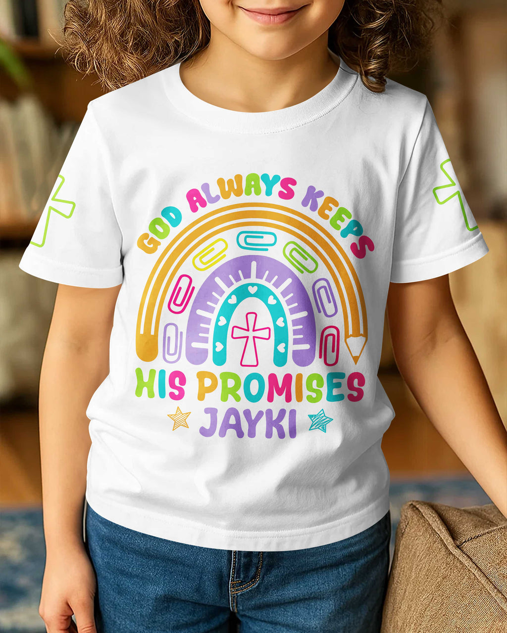 God Always Keeps His Promises T-Shirt Kid