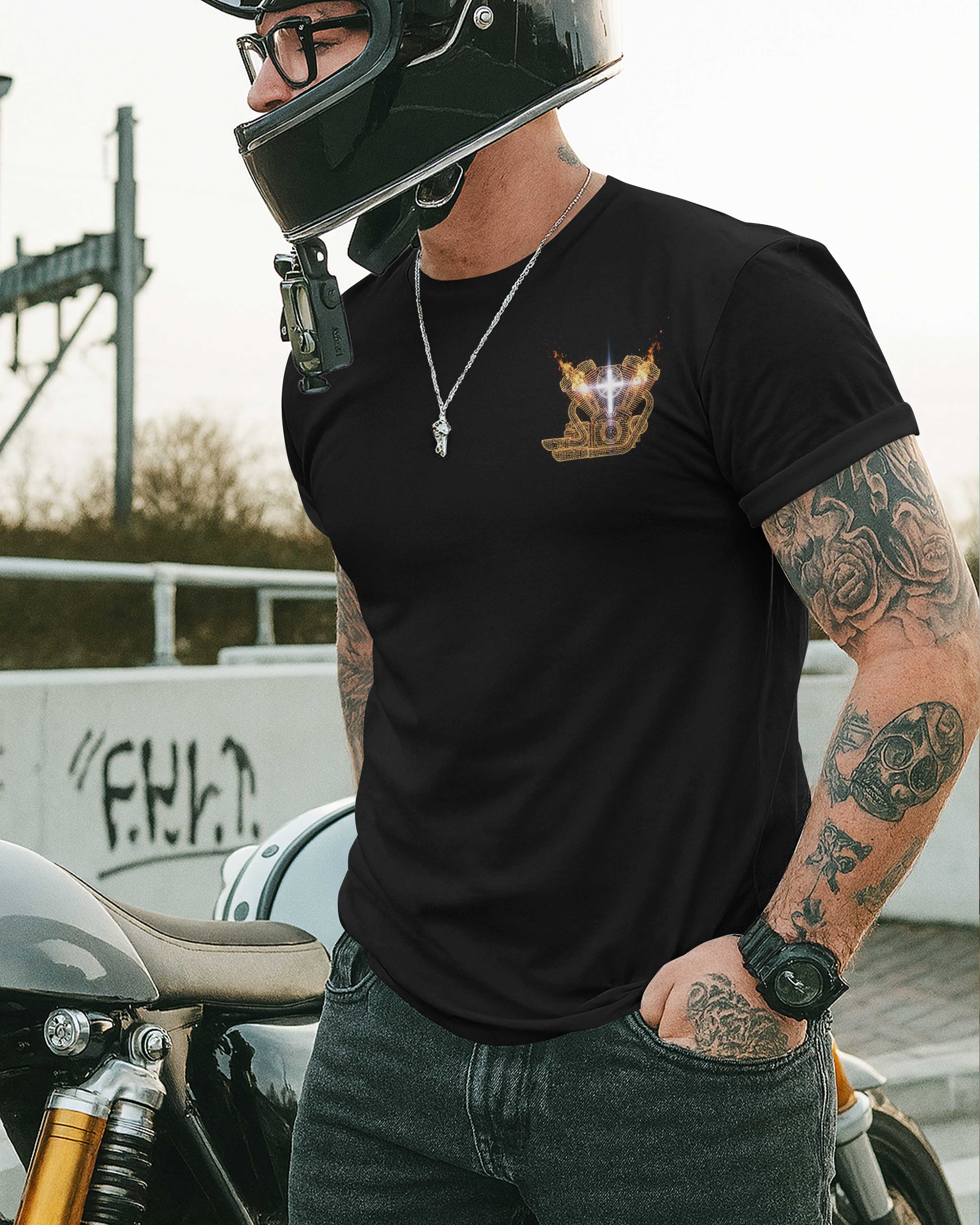Every Mile I Ride All Over Print T-Shirt